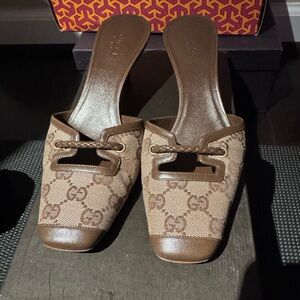 Brown Designer Women's Slip-On Shoes